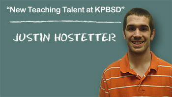 New Teaching Talent - Justin Hostetter