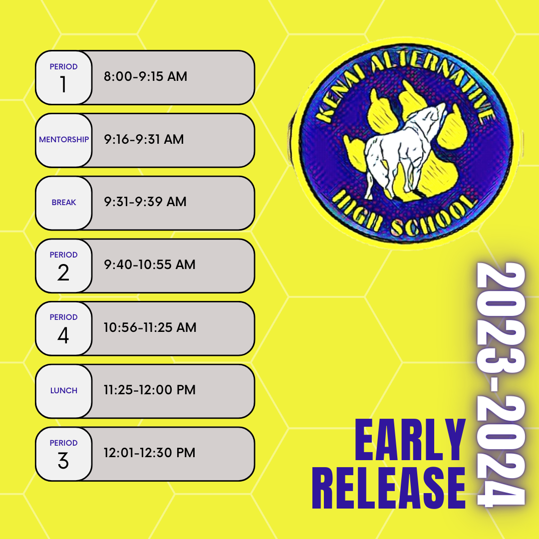 Daily Class Schedule Kenai Alternative High School