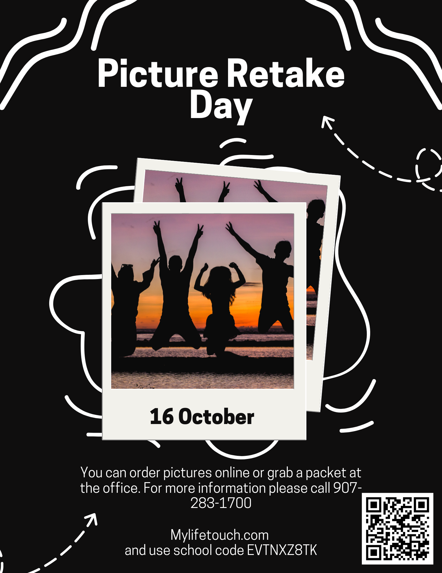 Picture Retakes 10/16 Kenai Middle School