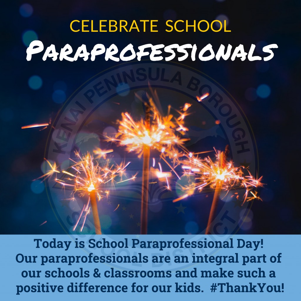 Happy Paraprofessionals Day! Seward Elementary