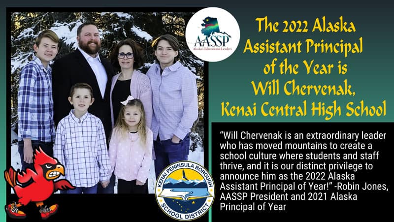 district-highlights - 2021-11-15-HL-Will-Chervenak-2022-Alaska-Asst.-Principal-of-the-Year