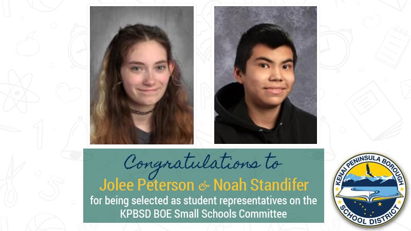 Congratulations to Jolee Peterson and Noah Standifer
