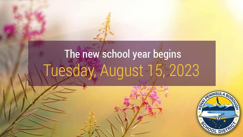 The new school year begins Tuesday, August 15, 2023
