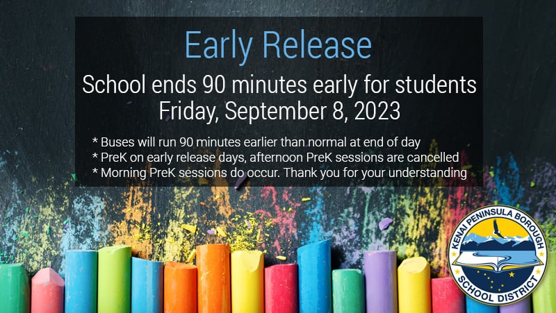 Early Release Day – Friday, September 8, 2023