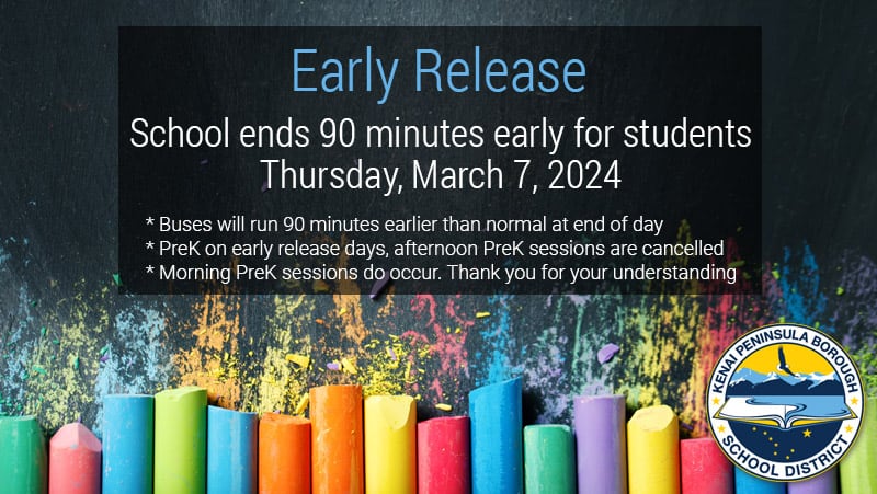 Early Release Day – Thursday, March 7, 2024