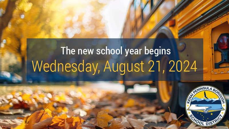 The new school year begins Wednesday, August 21, 2024