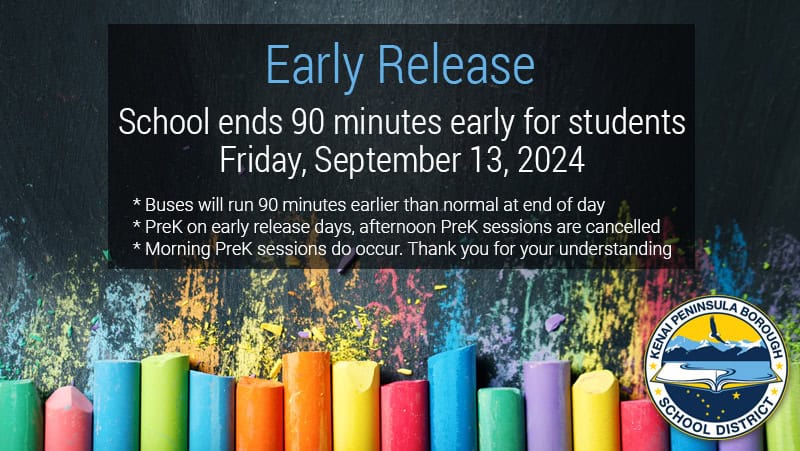 Early Release Day – Friday, September 13, 2024