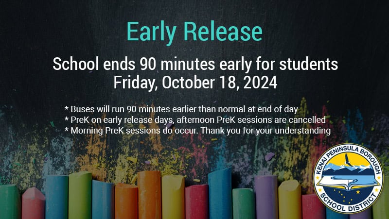 Early Release Day – Friday, October 18, 2024