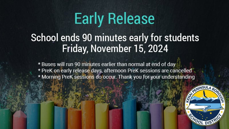 Early Release Day – Friday, November 15, 2024